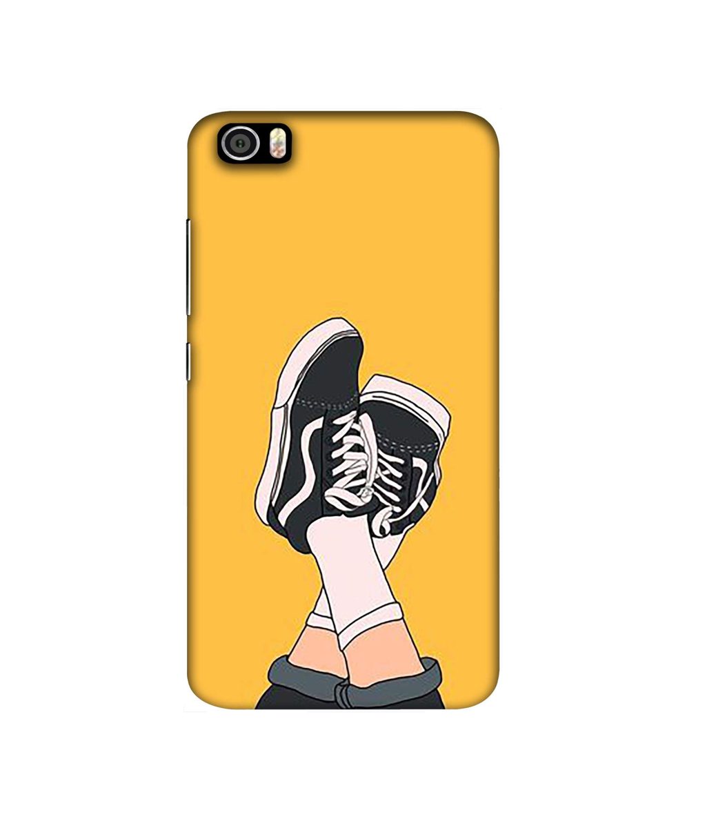 Amazon Brand - Solimo Designer Boy Shoes Pattern 3D Printed Hard Back Case Mobile Cover for Xiaomi Mi 5