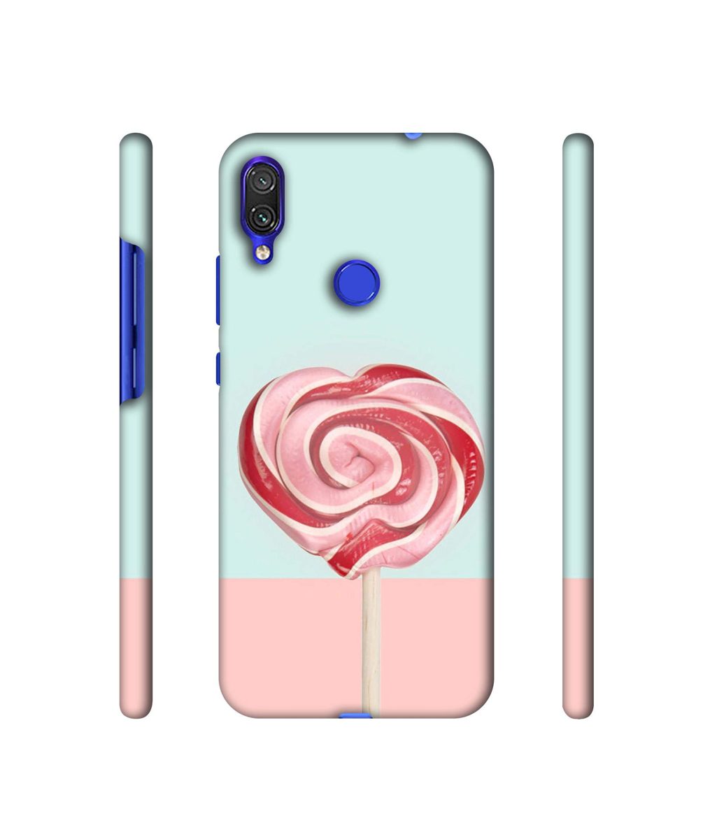 Amazon Brand - Solimo Designer Round Candy 3D Printed Hard Back Case Mobile Cover for Xiaomi Redmi Note 7 Pro