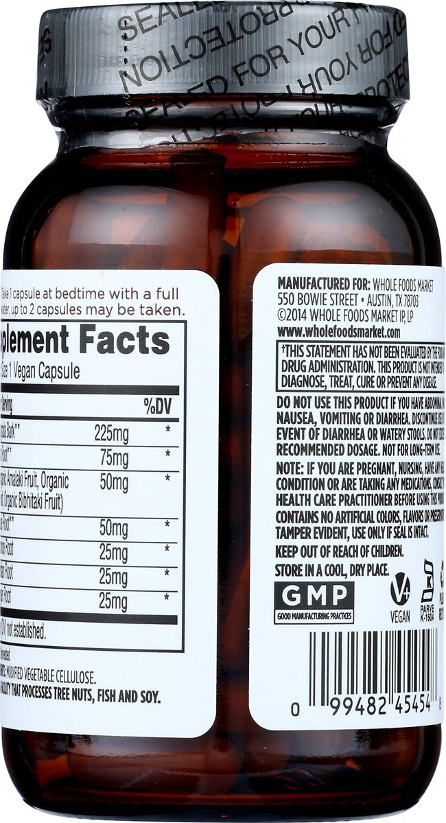 Whole Foods Market, Herbal Support, 90 ct