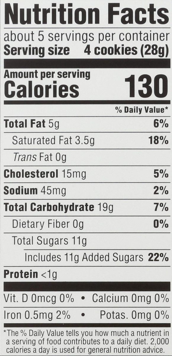 365 Everyday Value, Snickerdoodle Shortbread Cookies, 4.9 oz
