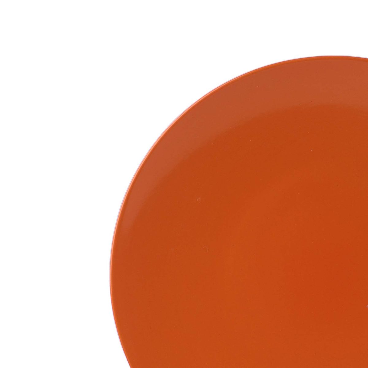 AmazonBasics 18-Piece Stoneware Dinnerware Set - Tangerine Orange, Service for 6