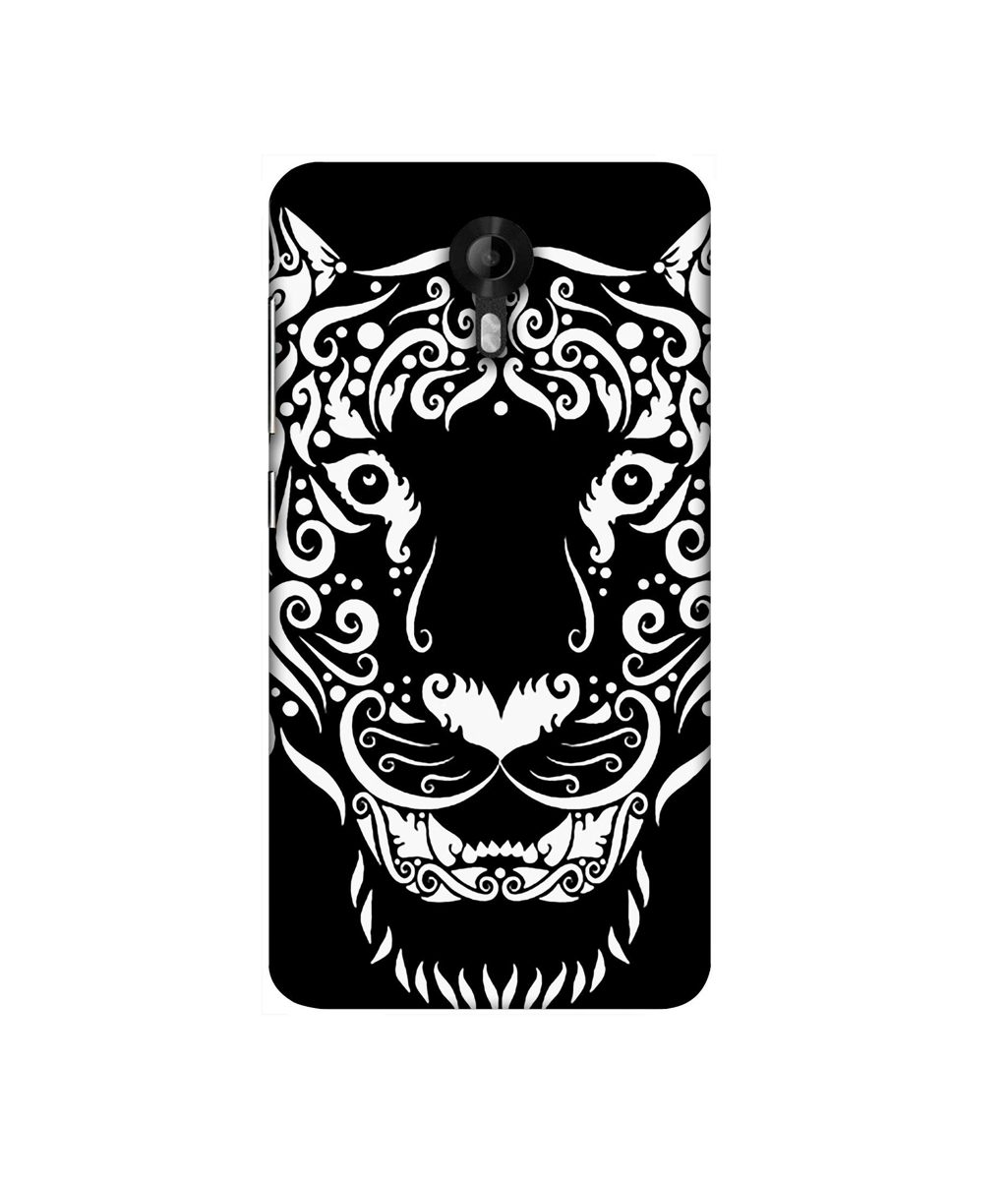 Amazon Brand - Solimo Designer White Tiger 3D Printed Hard Back Case Mobile Cover for Micromax Canvas Nitro 4G E455