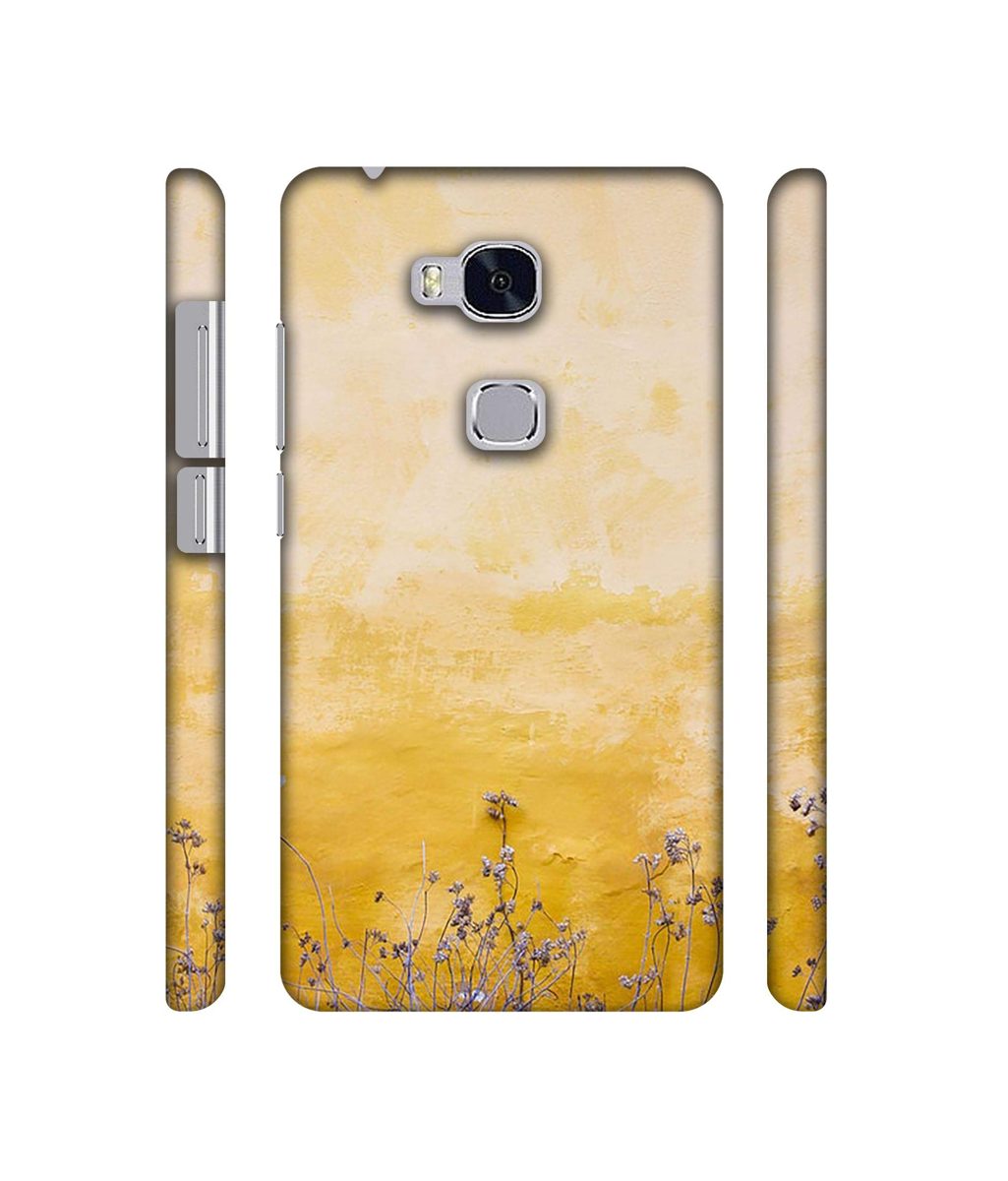 Amazon Brand - Solimo Designer Dry Flower On Wall 3D Printed Hard Back Case Mobile Cover for Huawei Honor 5X