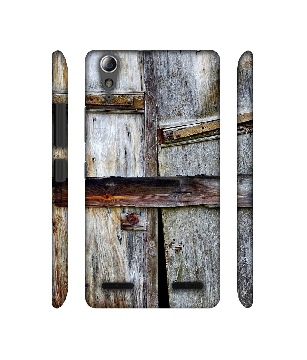 Amazon Brand - Solimo Designer Old Door 3D Printed Hard Back Case Mobile Cover for Lenovo A6000 / A6000 Plus
