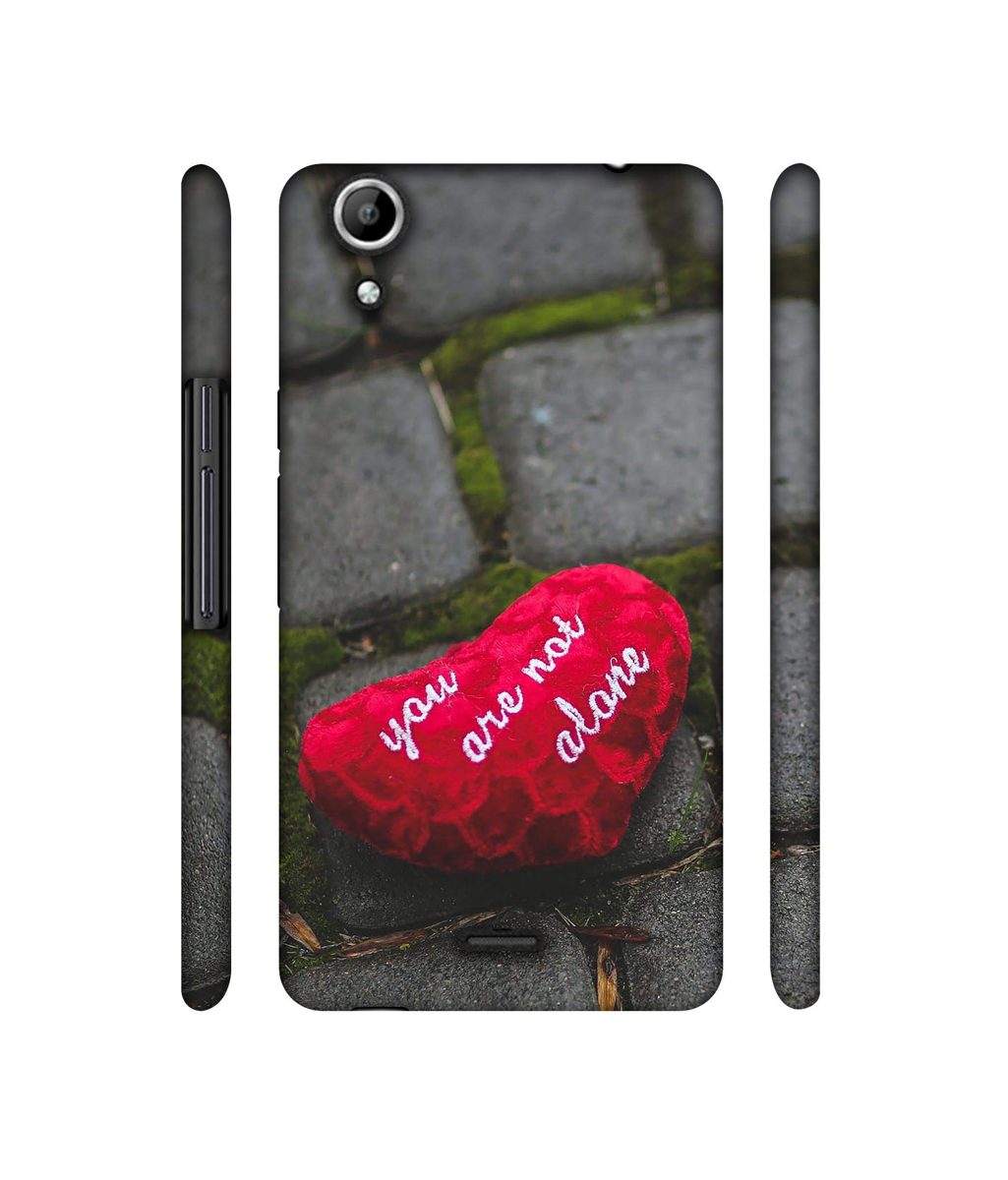 Amazon Brand - Solimo Designer You are Not Alone 3D Printed Hard Back Case Mobile Cover for Micromax Canvas Selfie 2 Q340