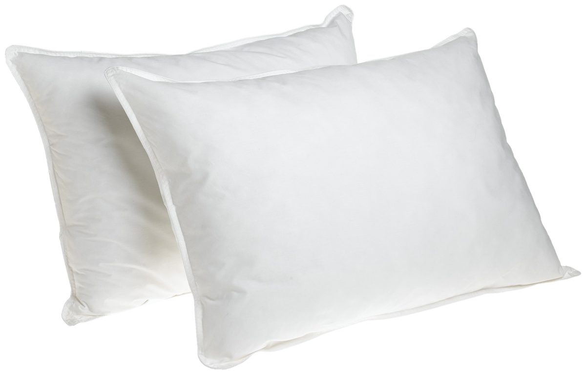 Pike Street 230-Thread Count Cotton Down Alternative Jumbo Pillow, Set of 2