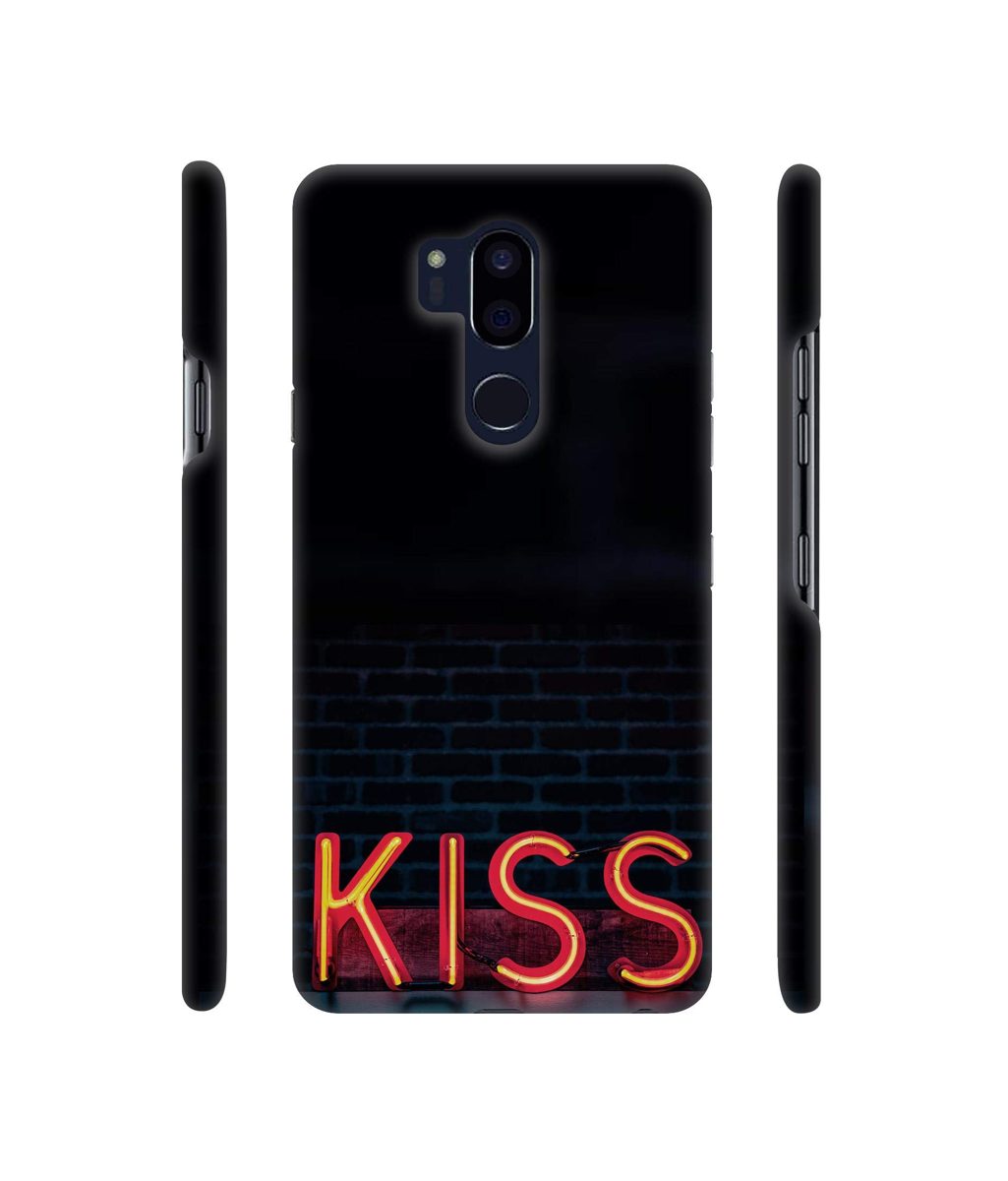 Amazon Brand - Solimo Designer Kiss 3D Printed Hard Back Case Mobile Cover for LG G7 ThinQ