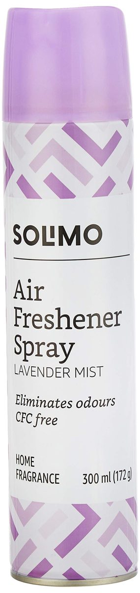 Amazon Brand - Solimo Air Freshener Spray - Lavender Mist, 300ml