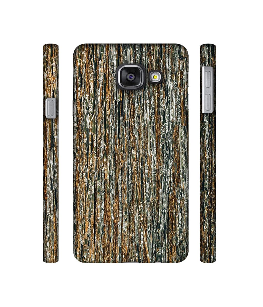 Amazon Brand - Solimo Designer Line Texture on Wall 3D Printed Hard Back Case Mobile Cover for Samsung Galaxy A3 (2016)