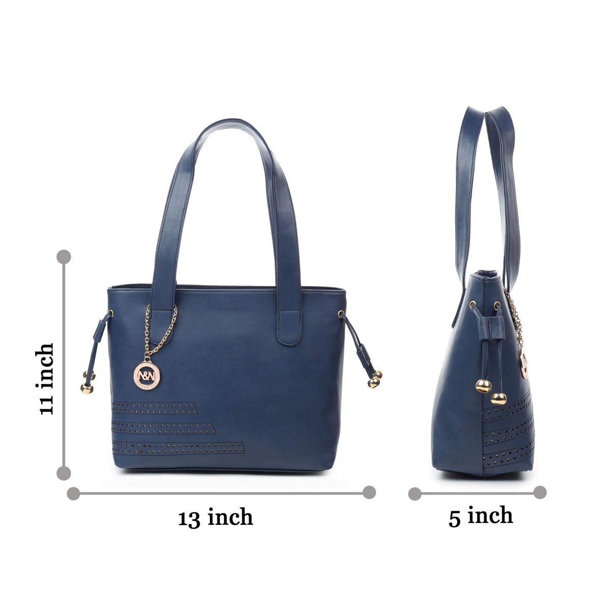 Nia & Nicole Women's Handbag (Navy Blue)