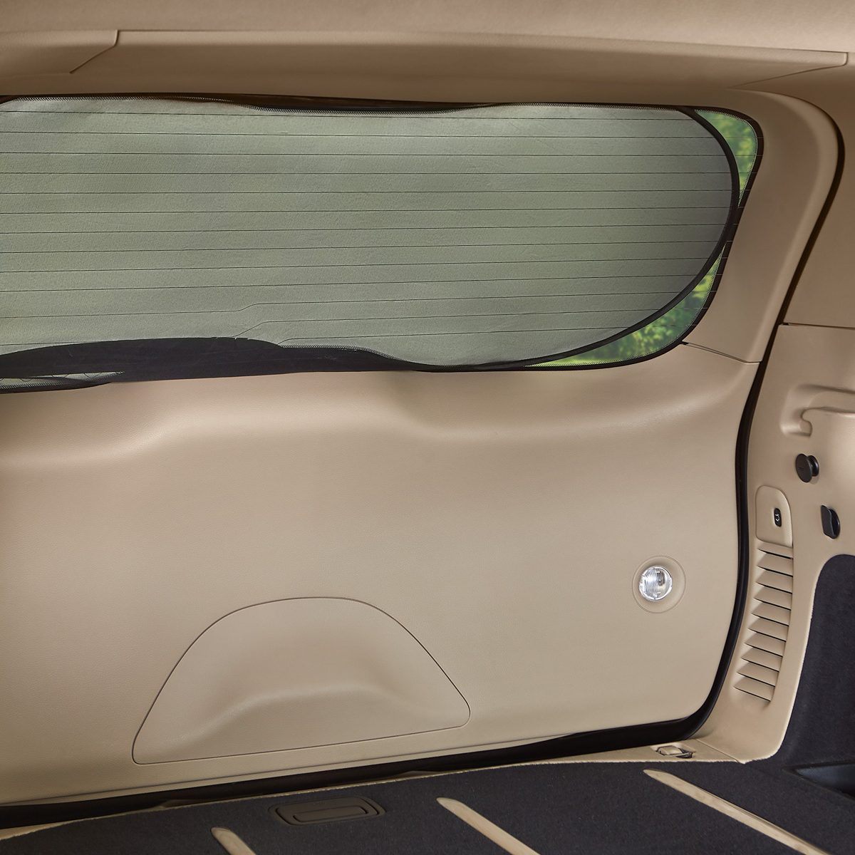 AmazonBasics Car Window Stick-On Sun Shade for Rear and Side Windows - 3-Piece Set