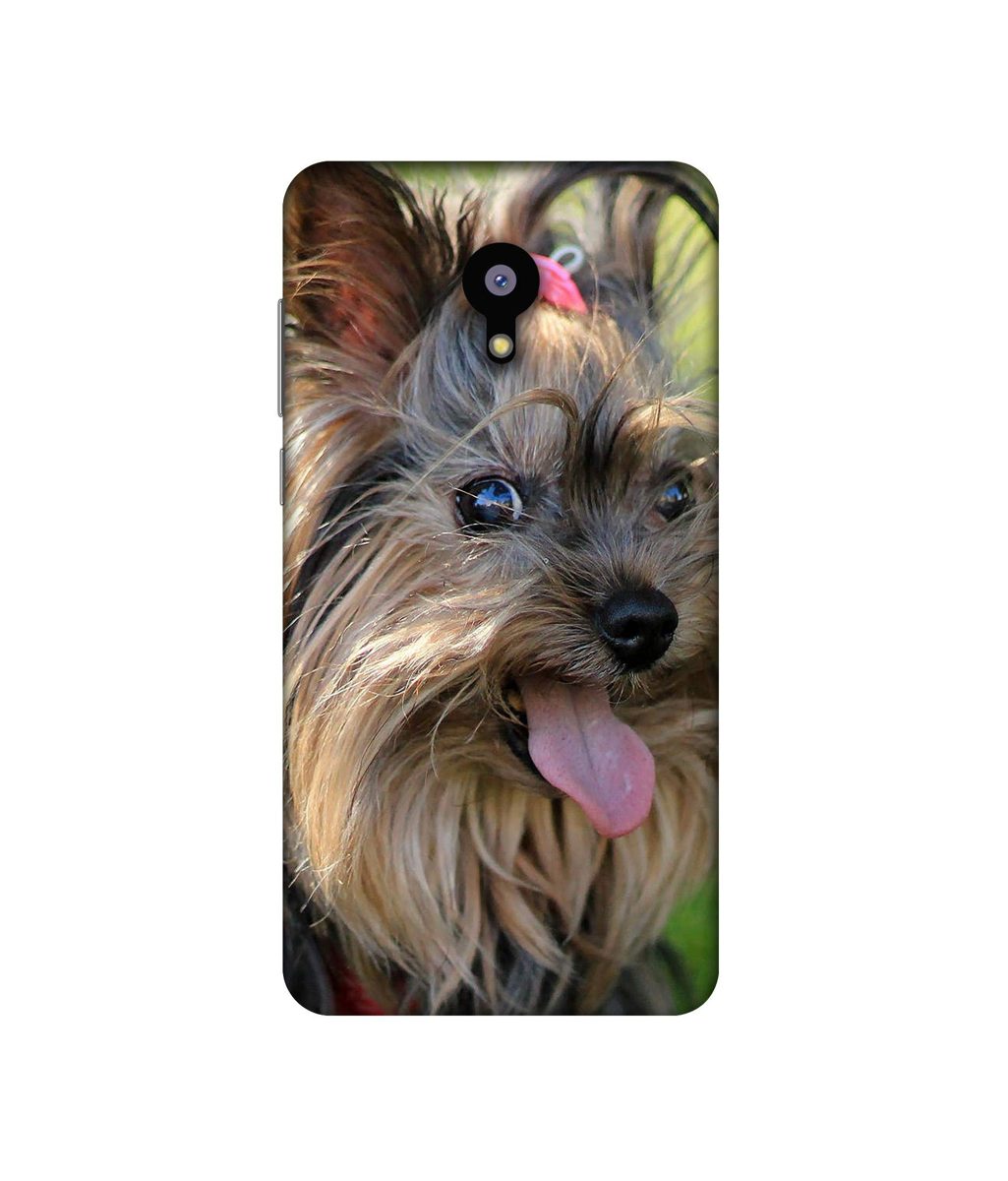 Amazon Brand - Solimo Designer Hairy Puppy 3D Printed Hard Back Case Mobile Cover for Meizu M2