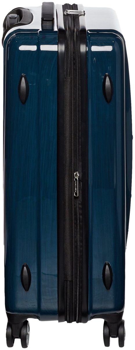 AmazonBasics Hardside Luggage Spinner - 68cm, Navy Blue