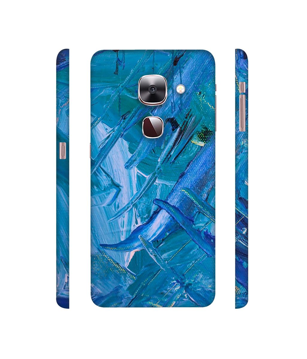 Amazon Brand - Solimo Designer Blue Paint 3D Printed Hard Back Case Mobile Cover for LeEco Le Max 2