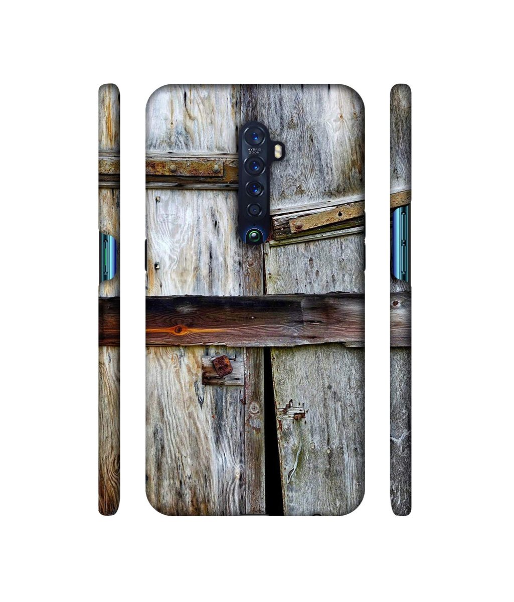 Amazon Brand - Solimo Designer Old Door 3D Printed Hard Back Case Mobile Cover for Oppo Reno 2