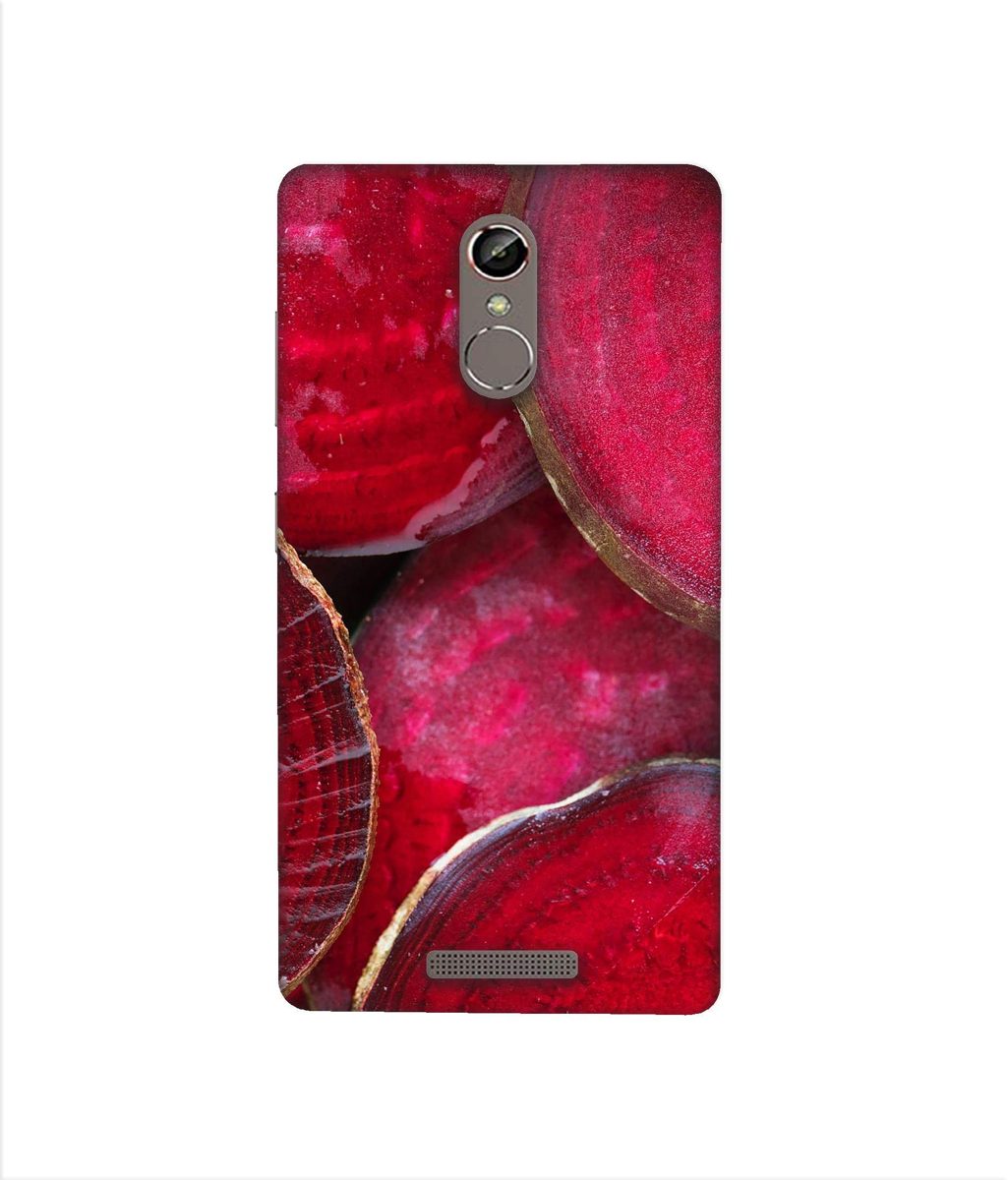 Amazon Brand - Solimo Designer Red Texture 3D Printed Hard Back Case Mobile Cover for Gionee S6s