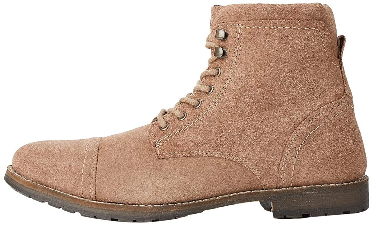 Amazon Brand - find. Men's Suede, Beige Taupe), US 11