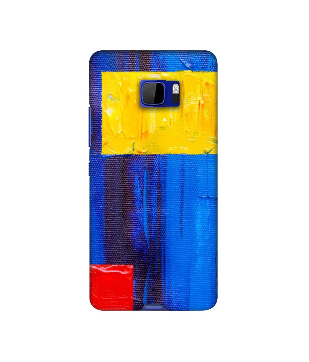 Amazon Brand - Solimo Designer Rectangle On Canvas 3D Printed Hard Back Case Mobile Cover for HTC U Ultra