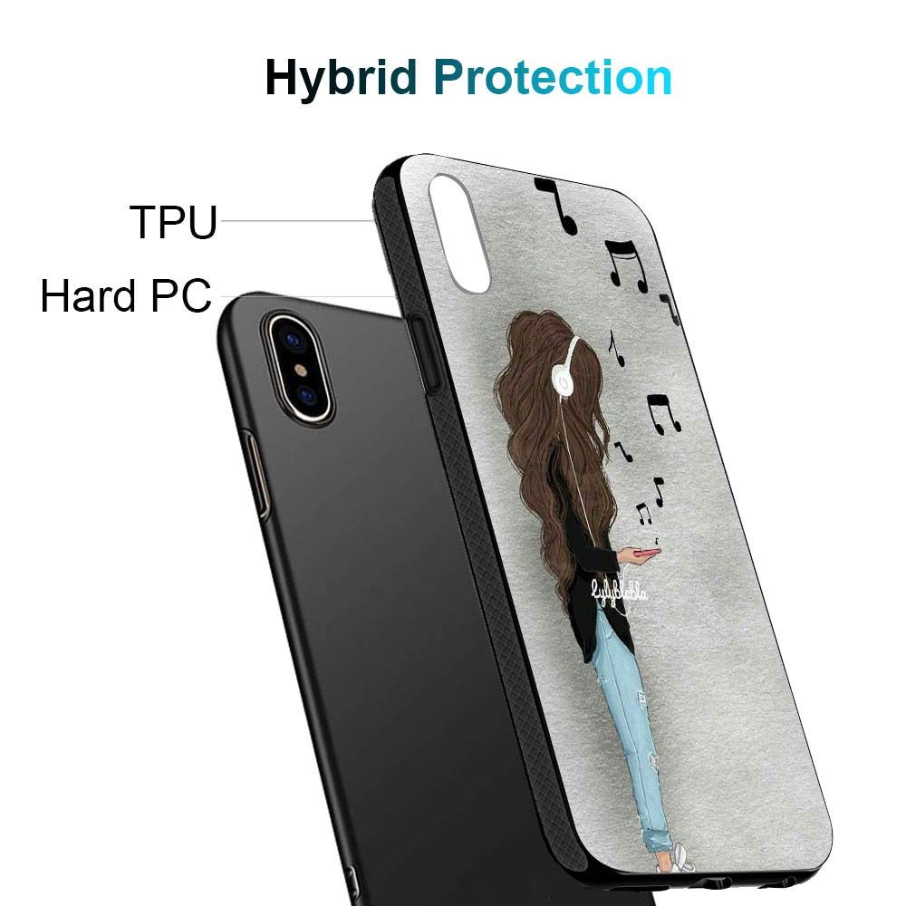 Amazon Brand - Solimo Designer Music Printed Hard Back Case Mobile Cover for Apple iPhone Xs Max (D1259)