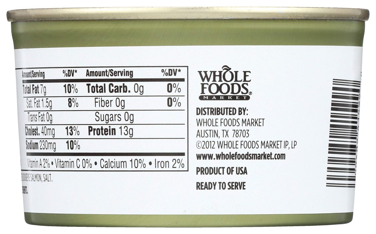 365 Everyday Value, Alaskan Wild Salmon, Red Sockeye, 7.5 oz