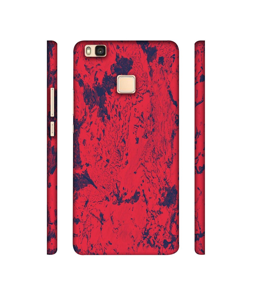Amazon Brand - Solimo Designer Red Paint 3D Printed Hard Back Case Mobile Cover for Huawei P9 lite