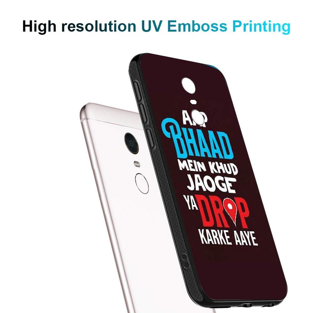 Amazon Brand - Solimo Designer Drop karke Aaye Printed Hard Back Case Mobile Cover for Xiaomi Redmi 5 (D1302)