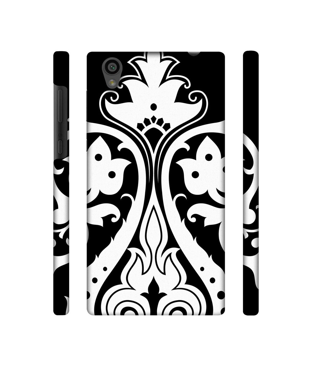 Amazon Brand - Solimo Designer S Shape Rangoli 3D Printed Hard Back Case Mobile Cover for Sony Xperia L1