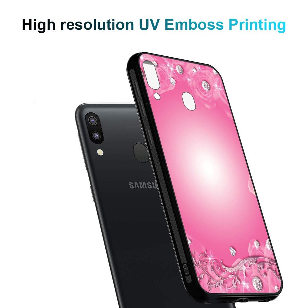 Amazon Brand - Solimo Designer Floral Printed Hard Back Case Mobile Cover for Samsung Galaxy M20 (D1138)