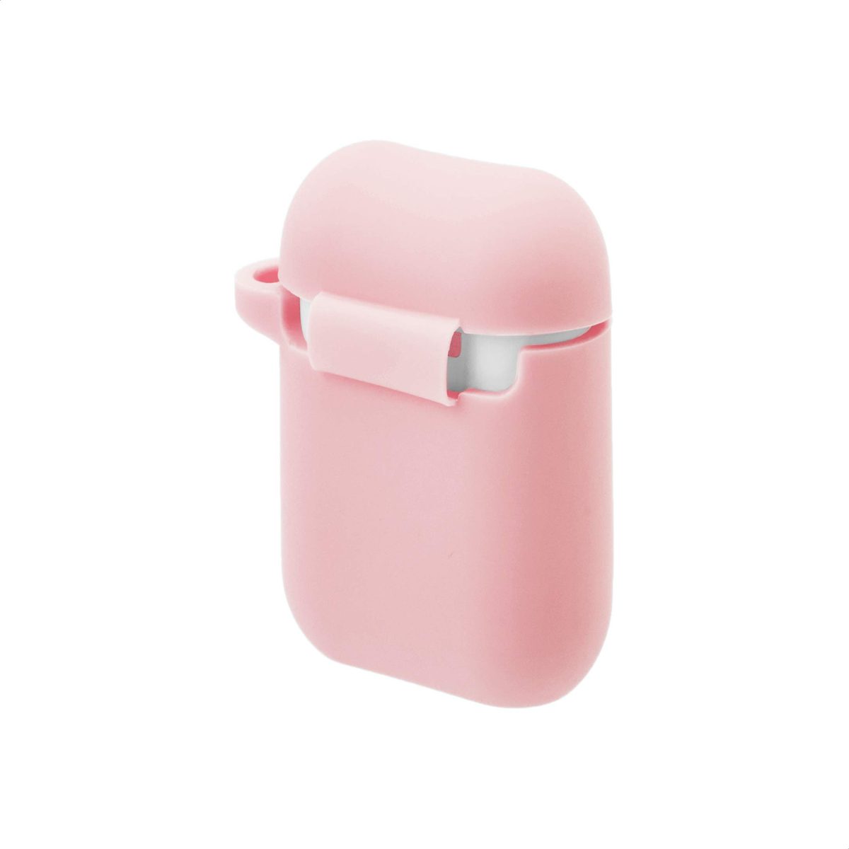 AmazonBasics Premium AirPods Case Compatible with Apple AirPods 1st and 2nd Generation Pink