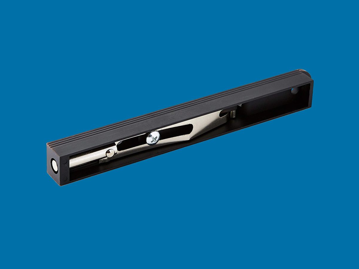 AmazonCommercial Flush Bolt, Zinc, 6-Inch, Oil Rubbed Bronze