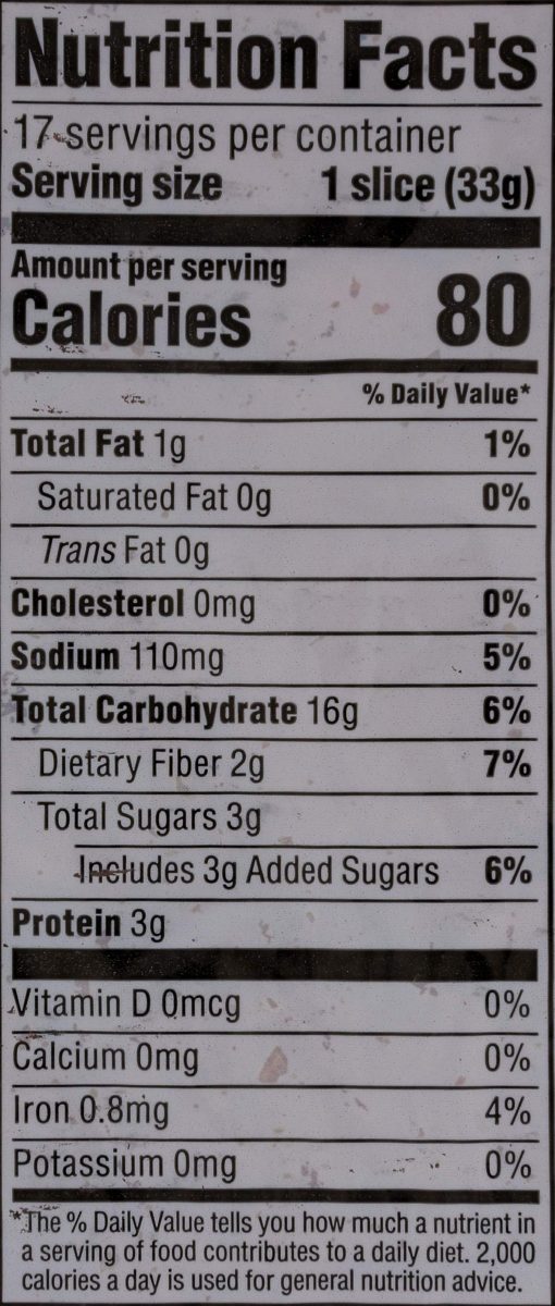 365 EVERYDAY VALUE Organic Whole Wheat Sandwich Bread, 20 OZ  (Frozen)