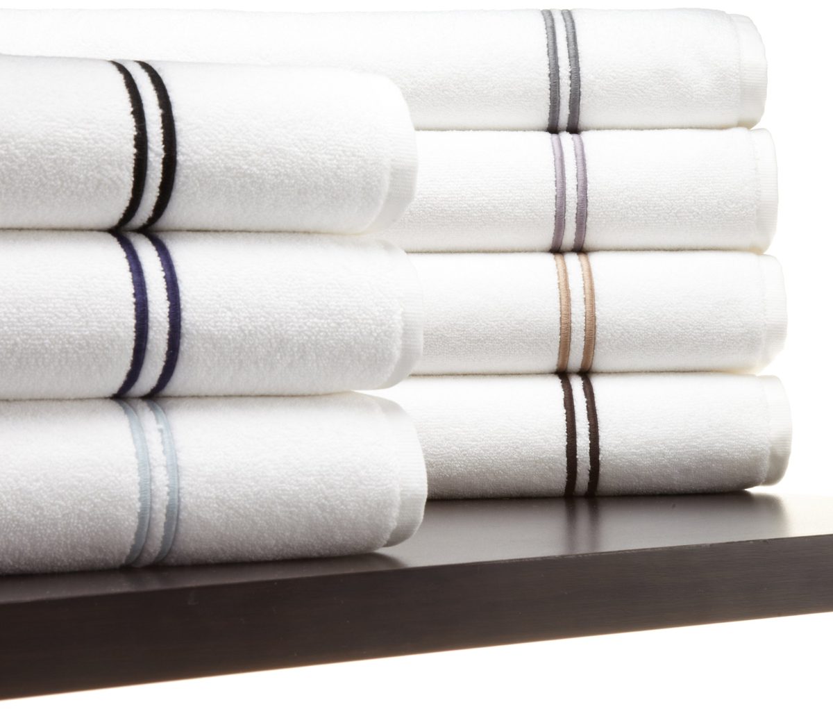 Pinzon 700-Gram Hotel Stitch Bath Sheet, Smokey Plum