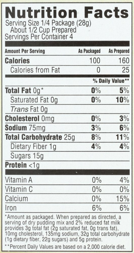 365 EVERYDAY VALUE Organic Whole Trade Chocolate Flavored Instant Pudding, 3.9 OZ