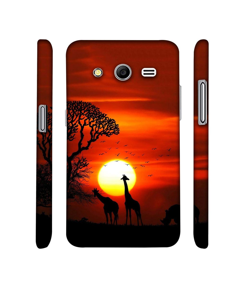 Amazon Brand - Solimo Designer Sunshade 3D Printed Hard Back Case Mobile Cover for Samsung Galaxy Core 2 G355H