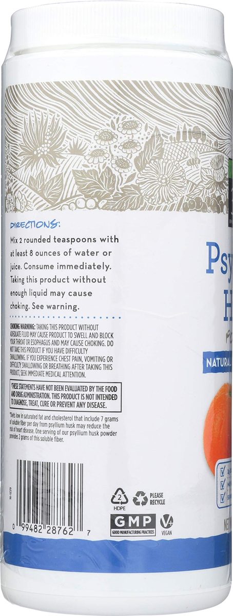 365 Everyday Value, Psyllium Husk Powder, Orange Flavor, 10 oz