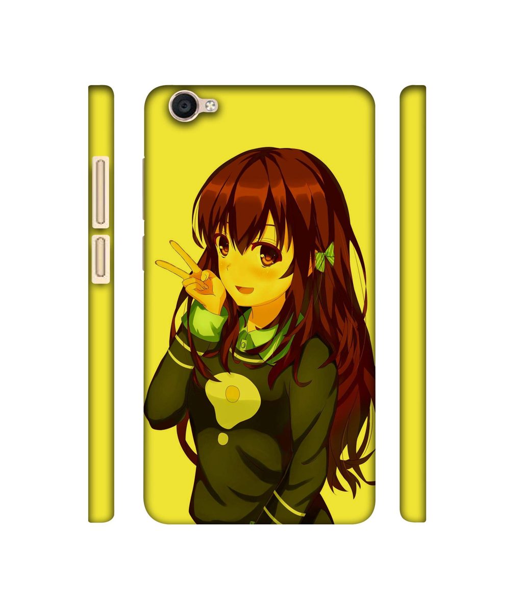 Amazon Brand - Solimo Designer DJ Girl Vector 3D Printed Hard Back Case Mobile Cover for Vivo Y55L