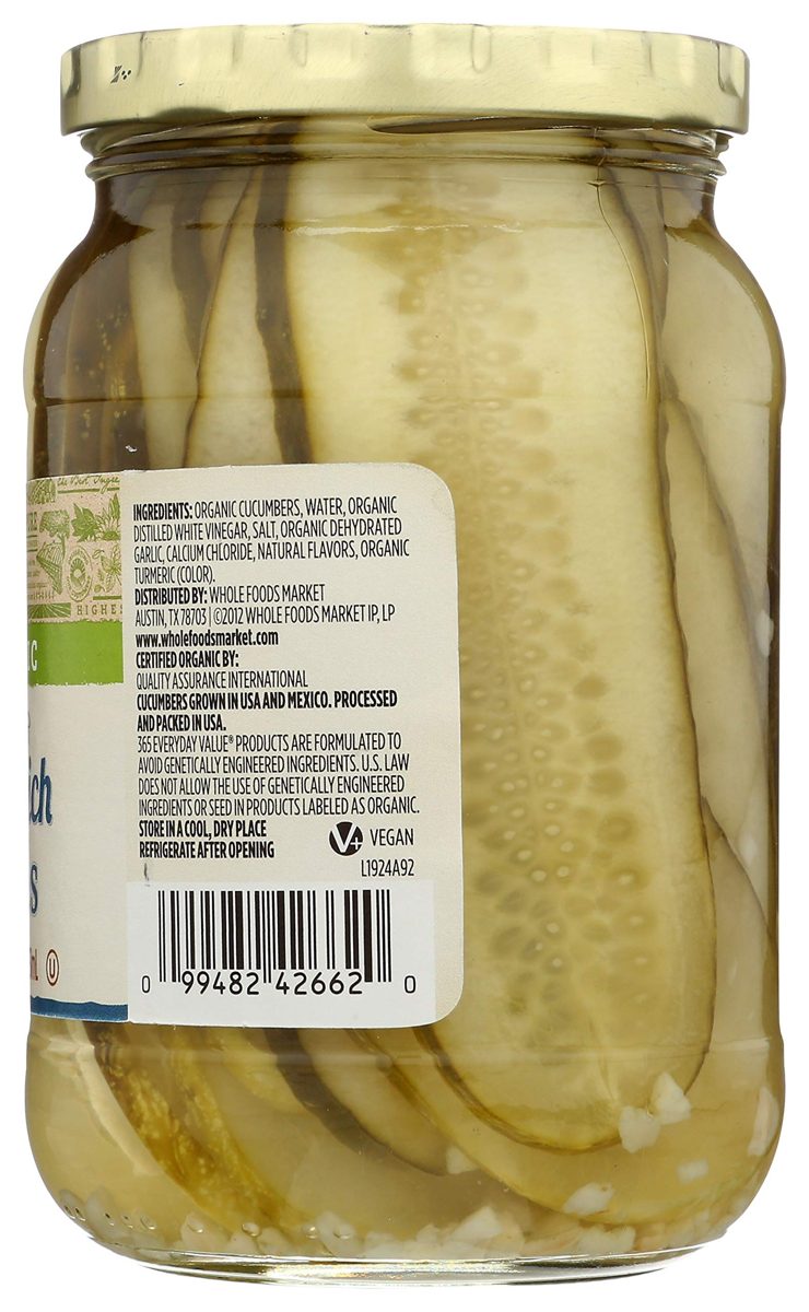 365 Everyday Value, Organic Sandwich Slices, 16 fl oz