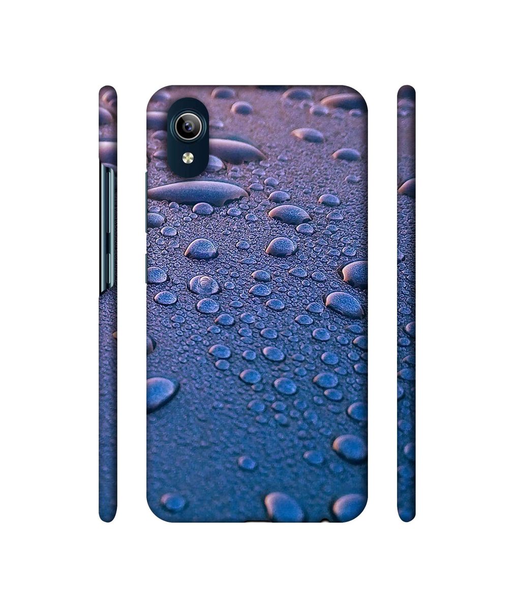 Amazon Brand - Solimo Designer Water Drops 3D Printed Hard Back Case Mobile Cover for Vivo Y91i