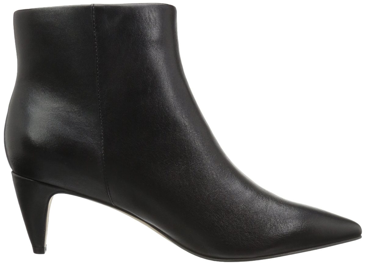 The Fix Women's Kenzee Kitten Heel Bootie, Black, 7 B US