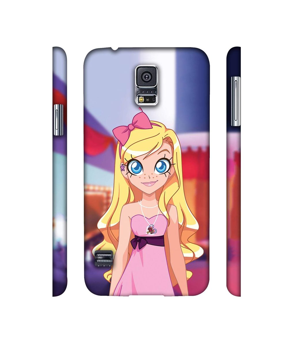 Amazon Brand - Solimo Designer Small Princess Vector 3D Printed Hard Back Case Mobile Cover for Samsung Galaxy S5 i9600