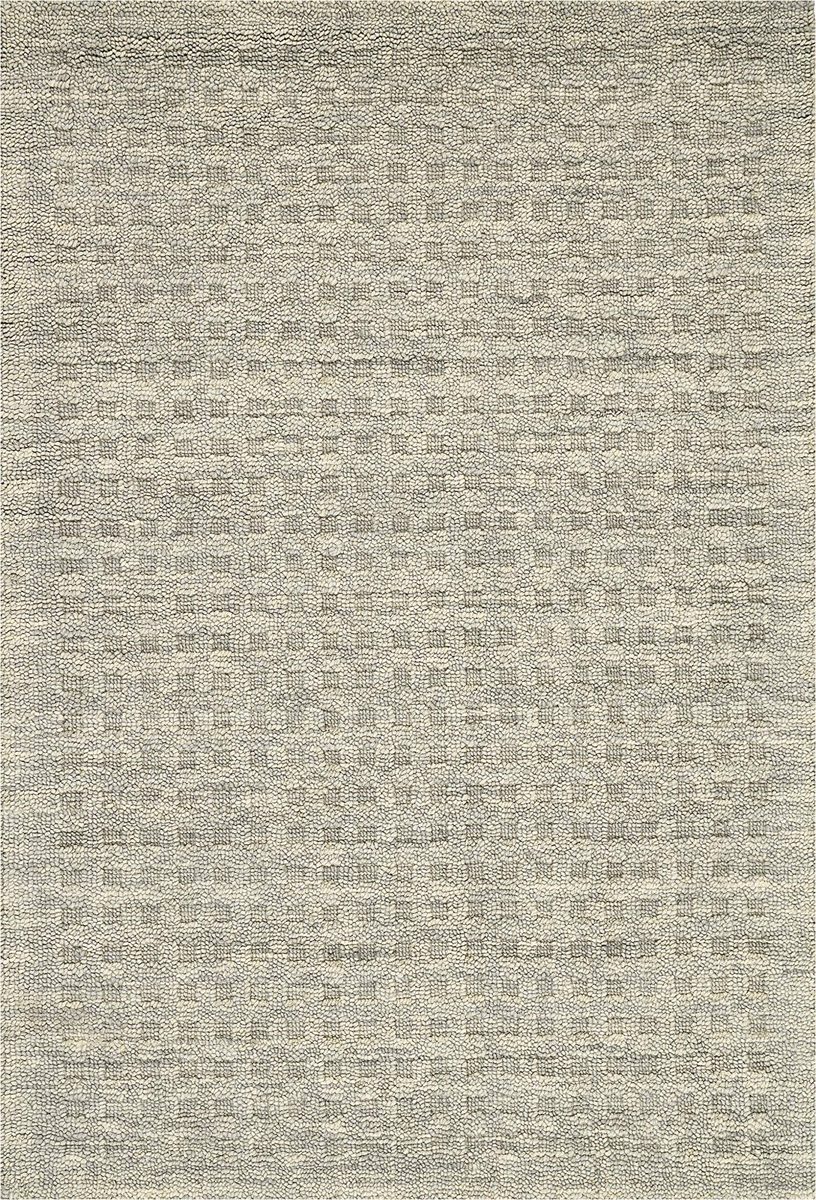 Amazon Brand – Stone & Beam Casual Geometric Wool Area Rug, 7' 6" x 5', Charcoal