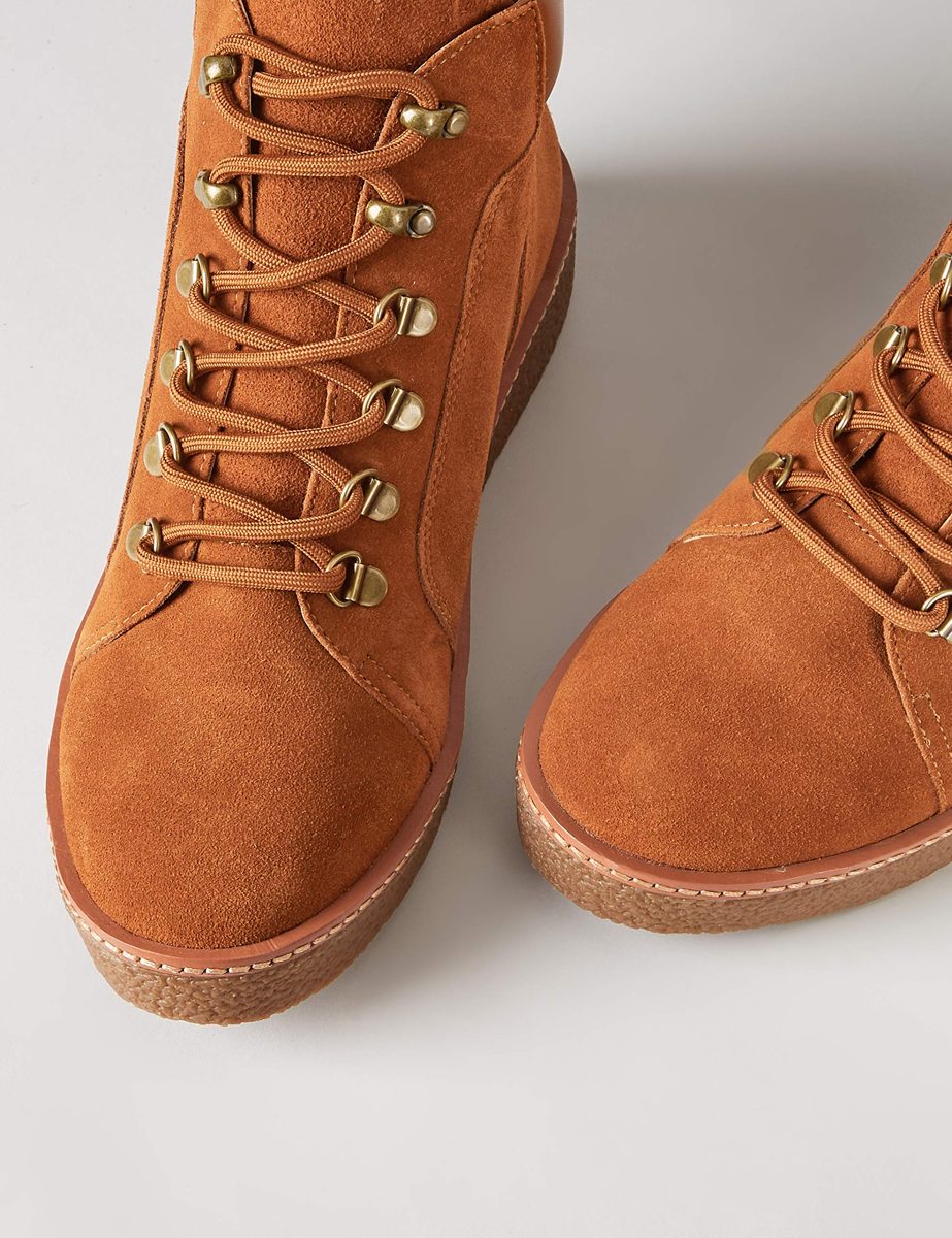 find. Amazon Brand Gumsole Hiker Ankle Boots, Brown, US 5