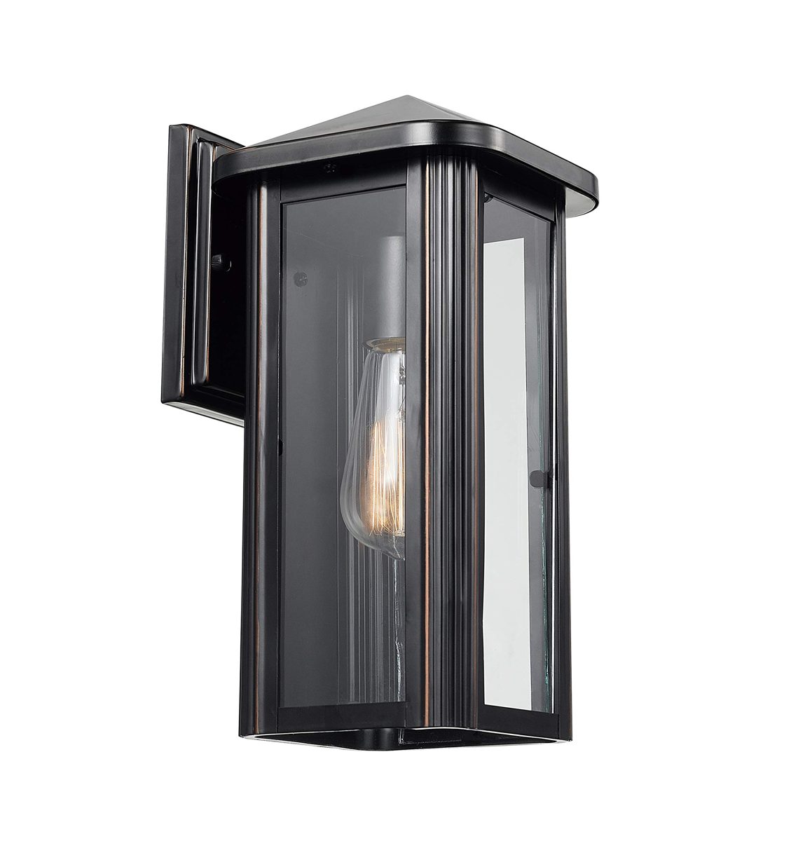 Amazon Brand – Ravenna Home Classic Wall Sconce Light, 12.5"H, Oil-Rubbed Bronze