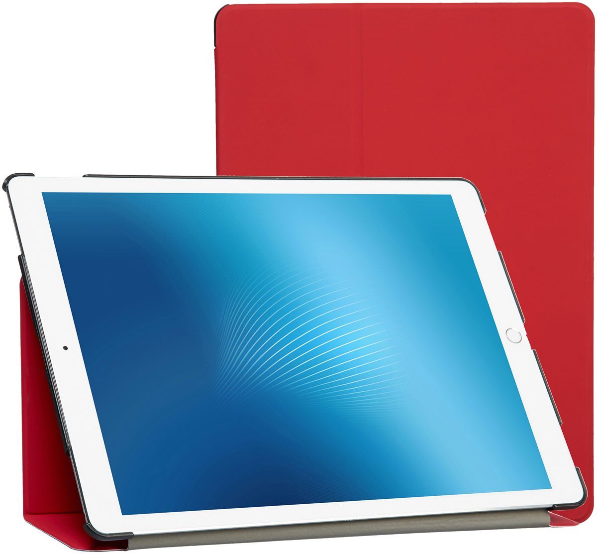 AmazonBasics New iPad Pro 2017 Smart Case Auto Wake/Sleep Cover, Red, 12.9"