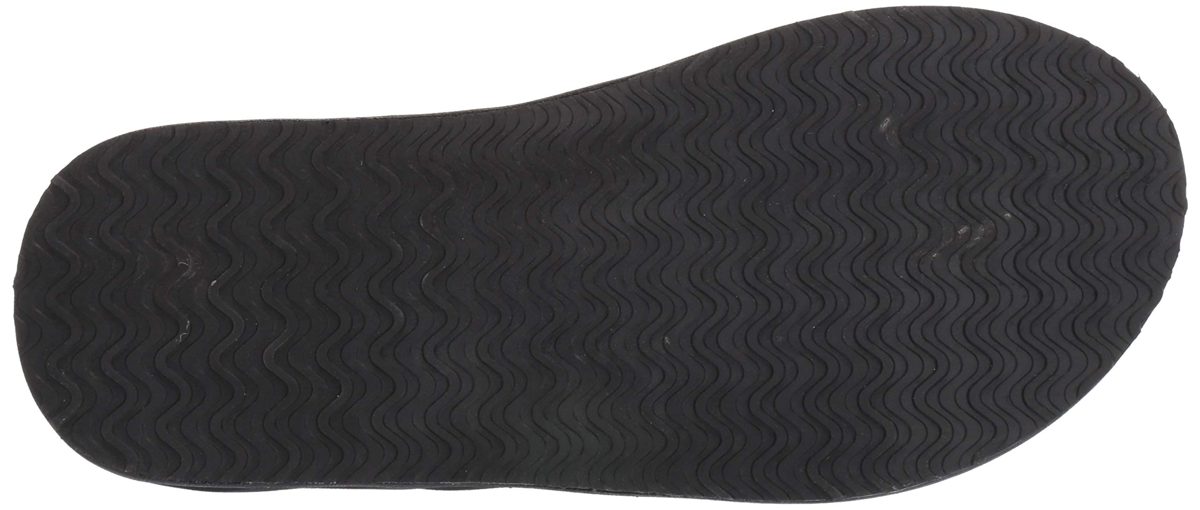 Amazon Essentials Men's Flip Flop Sandal, Black, 10 D US
