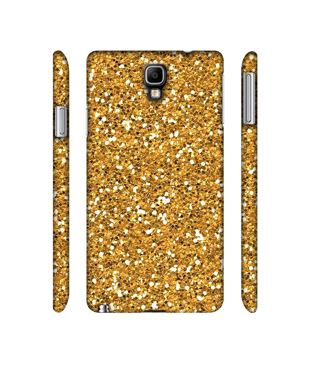 Amazon Brand - Solimo Designer Golden Sparkle 3D Printed Hard Back Case Mobile Cover for Samsung Galaxy Note 3 Neo