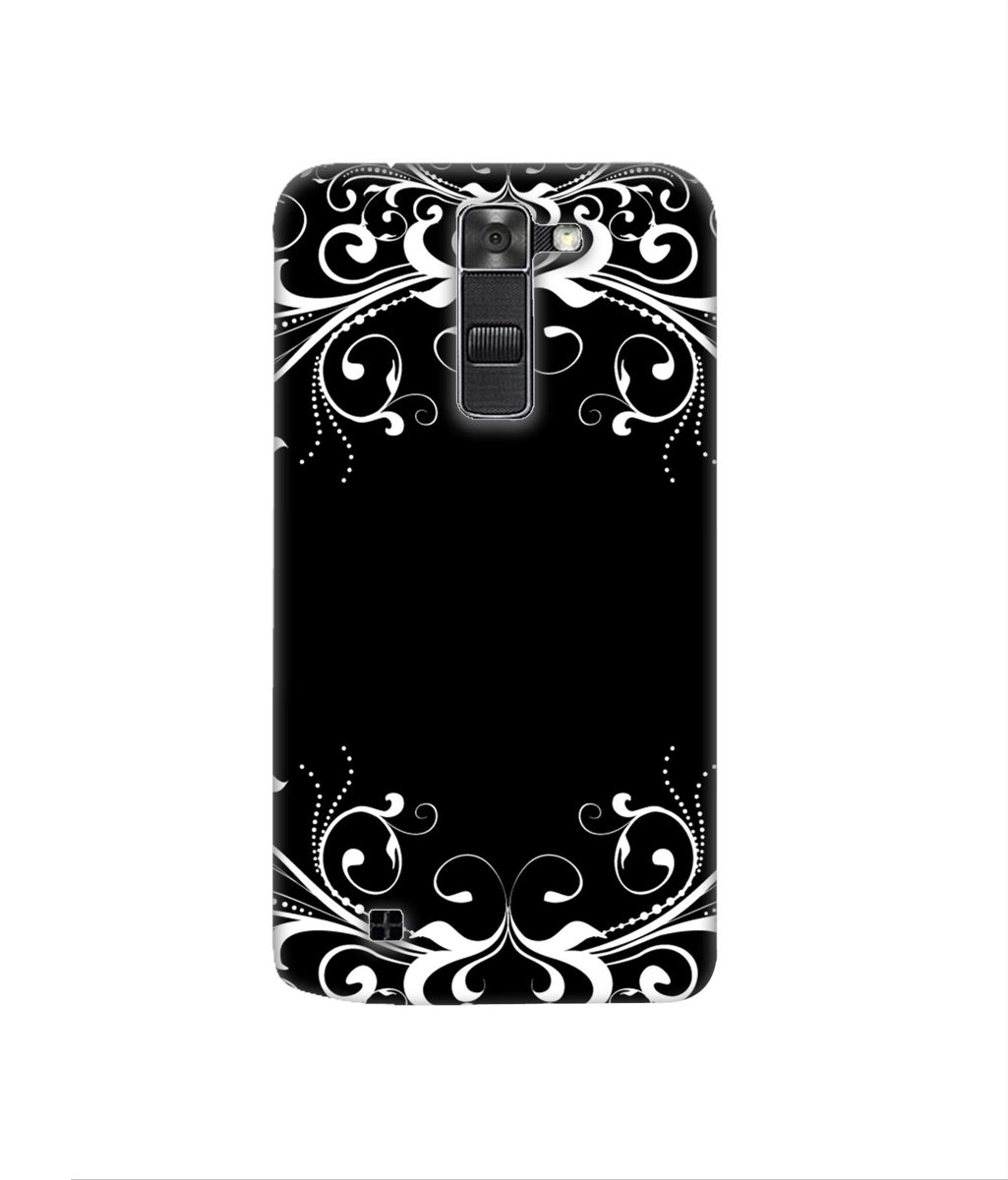 Amazon Brand - Solimo Designer Round Flower Crown 3D Printed Hard Back Case Mobile Cover for LG K7