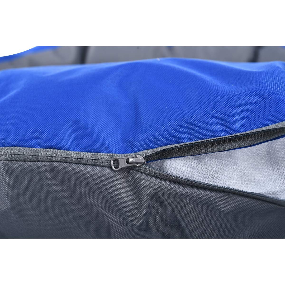 AmazonBasics Water-Resistant Pet Bed for Small Dogs - Oval, Royal Blue, 22.8-Inch