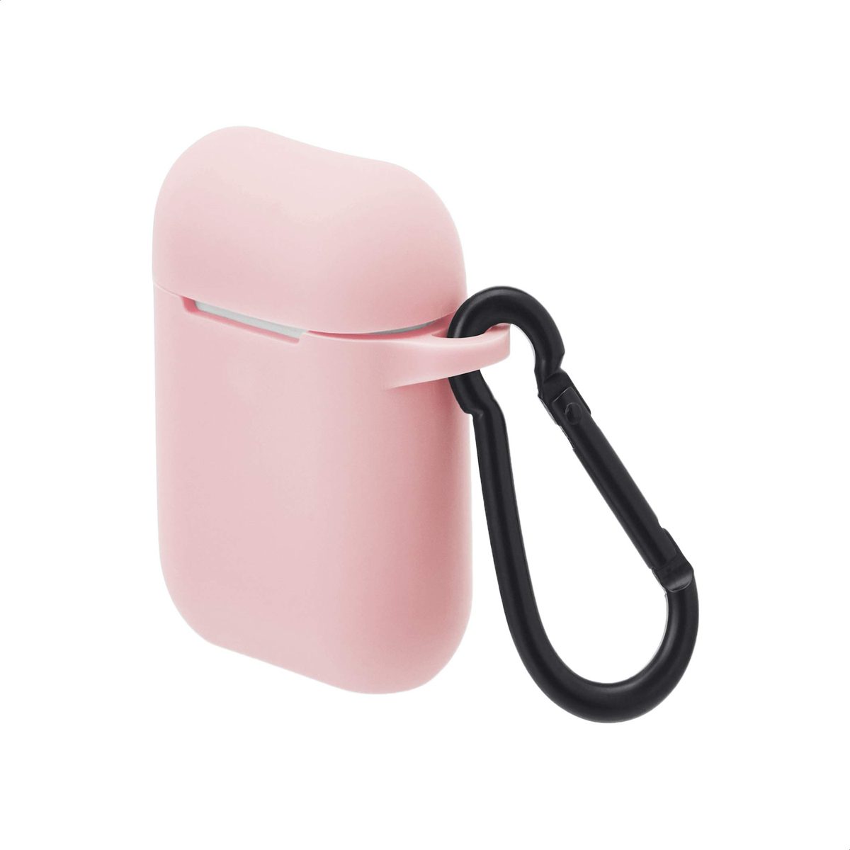 AmazonBasics Premium AirPods Case Compatible with Apple AirPods 1st and 2nd Generation Pink