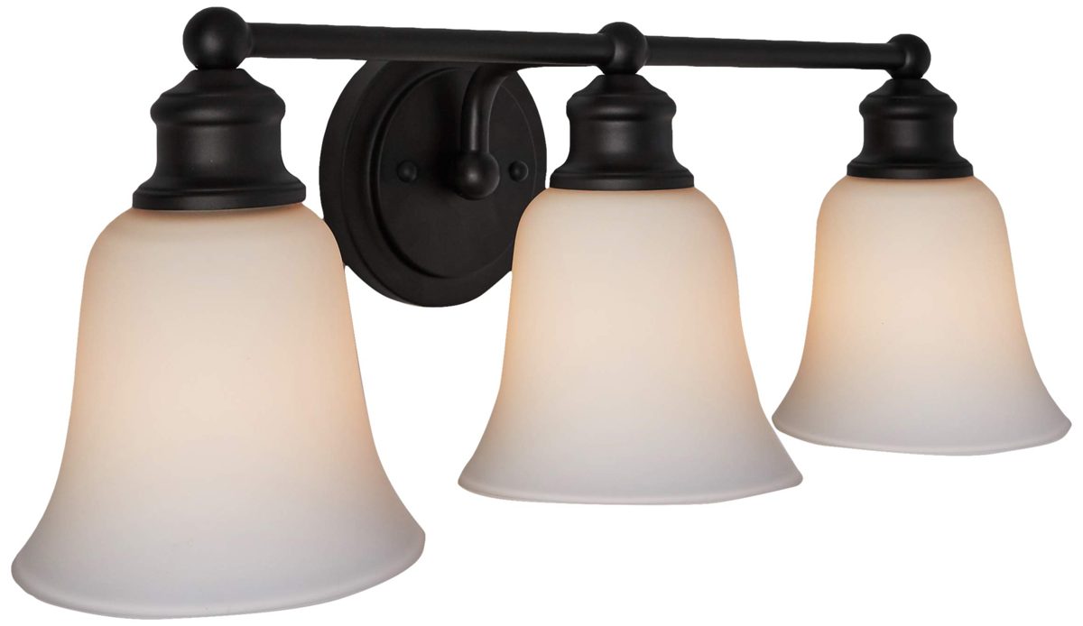 Amazon Brand – Ravenna Home Casual Vanity Light, 7.80"H, Oil-Rubbed Bronze